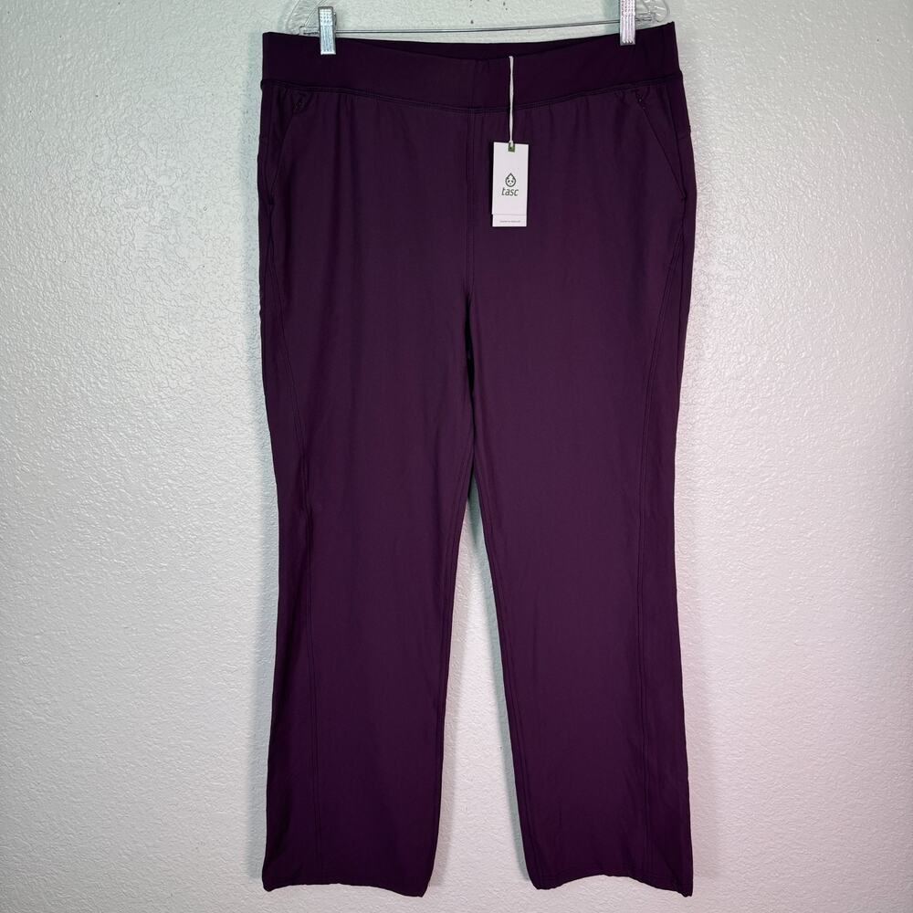 TASC Merge Pants Womens XL Activewear Athleisure Hike Travel Comet Purple NEW
